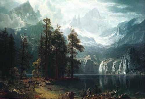 Albert Bierstadt Sierra Nevadas